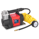 Sealey MAC05 12V Heavy-Duty Tyre Inflator/Mini Air Compressor