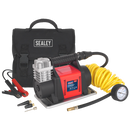 Sealey MAC05 12V Heavy-Duty Tyre Inflator/Mini Air Compressor
