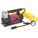 Sealey MAC06 12V Heavy-Duty Tyre Inflator/Mini Air Compressor