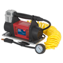 Sealey MAC06 12V Heavy-Duty Tyre Inflator/Mini Air Compressor