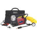 Sealey MAC06 12V Heavy-Duty Tyre Inflator/Mini Air Compressor