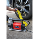 Sealey MAC07 12V Heavy-Duty Tyre Inflator/Mini Air Compressor