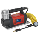 Sealey MAC07 12V Heavy-Duty Tyre Inflator/Mini Air Compressor