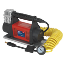 Sealey MAC07 12V Heavy-Duty Tyre Inflator/Mini Air Compressor