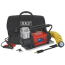 Sealey MAC07 12V Heavy-Duty Tyre Inflator/Mini Air Compressor