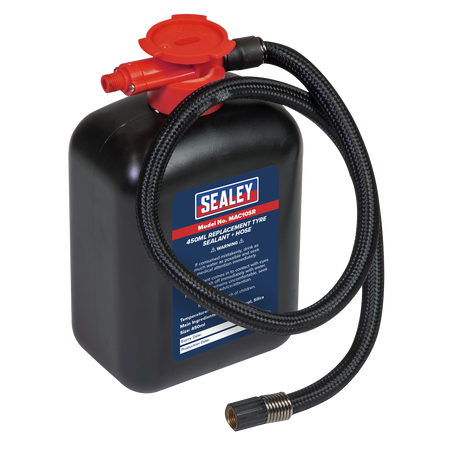 Sealey MAC10SR 450ml Replacement Tyre Sealant & Hose