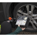 Sealey MAC10S 12V Tyre Inflator & Emergency Puncture Sealant Kit