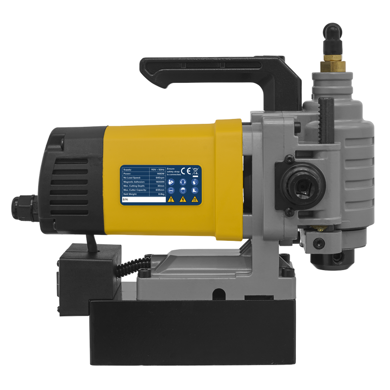 Sealey MAG35110VLP 35mm Low Profile Magnetic Drilling Machine 110V