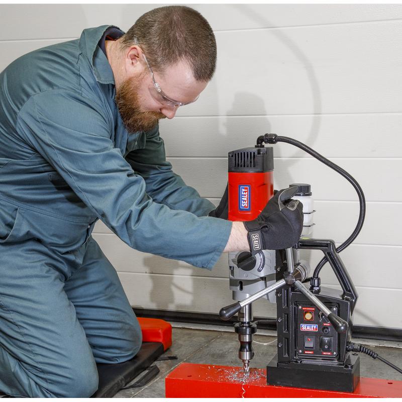 Sealey MAG60230VHD 60mm Heavy-Duty Magnetic Drilling Machine 230V