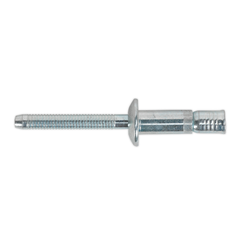 Sealey MB6332 6.3 x 32mm Zinc Plated Structural Steel Rivet - Pack of 100