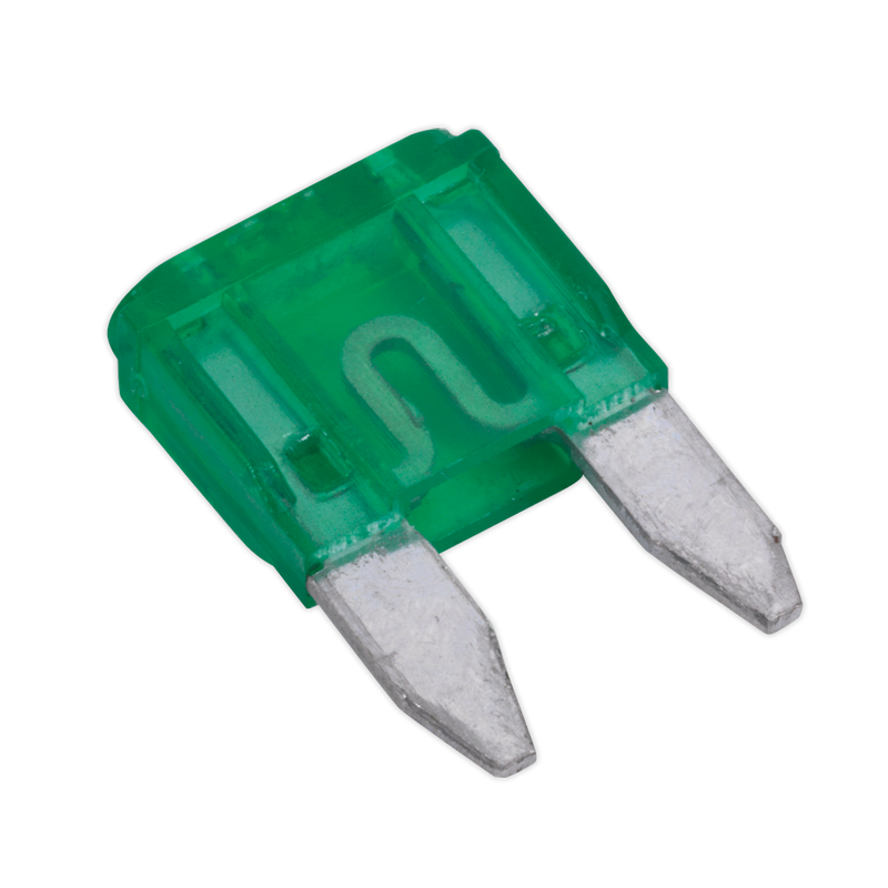 Sealey MBF3050 30A Automotive MINI Blade Fuse - Pack of 50