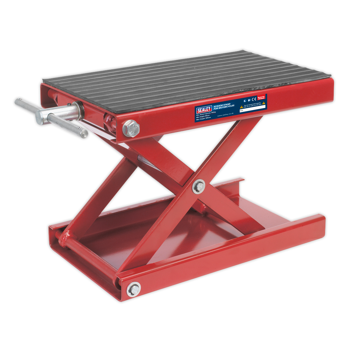 Sealey MC5908 450kg Scissor Stand for Motorcycles