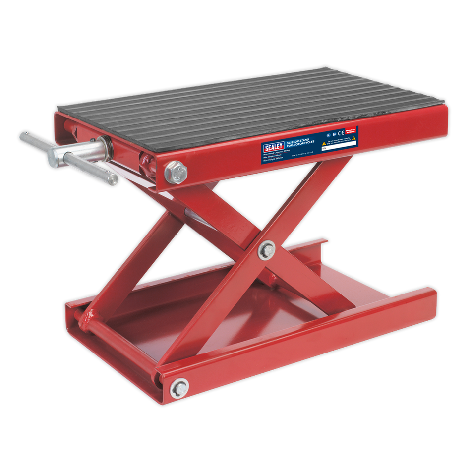 Sealey MC5908 450kg Scissor Stand for Motorcycles