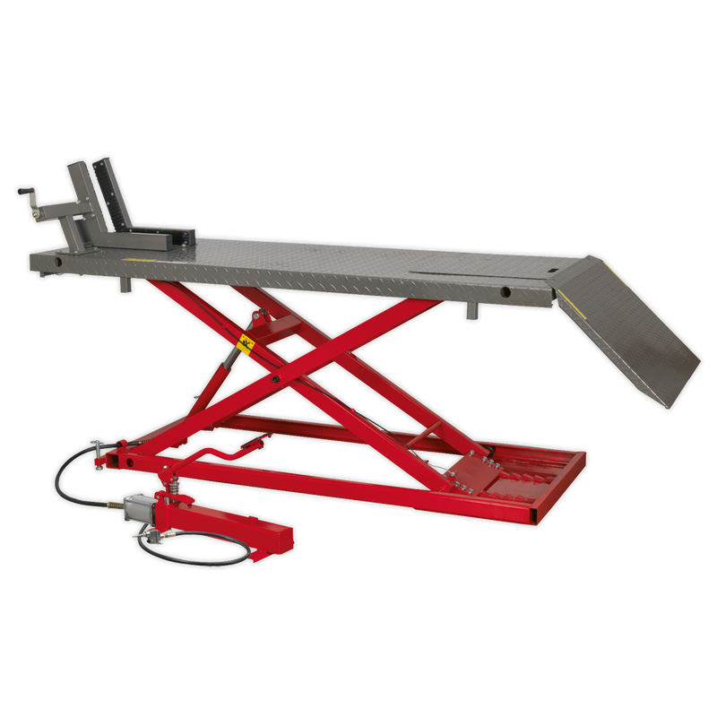 Sealey MC680A 680kg Air/Hydraulic Motorcycle Lift
