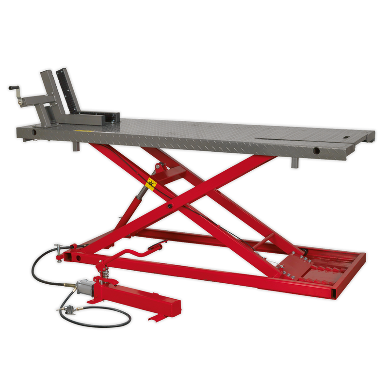 Sealey MC680A 680kg Air Hydraulic Motorcycle Lift