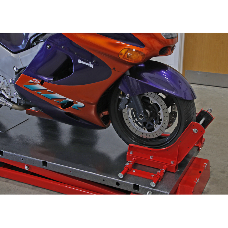Sealey MC680E 680kg Heavy-Duty Motorcycle Lift - Electro/Hydraulic