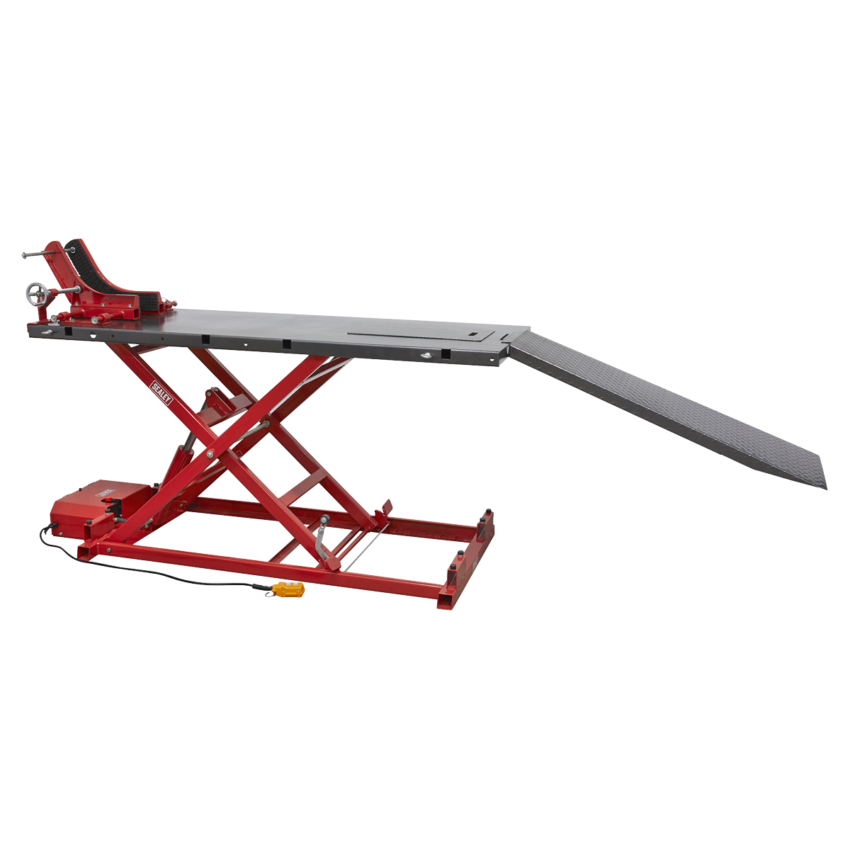 Sealey MC680E 680kg Heavy-Duty Motorcycle Lift - Electro/Hydraulic