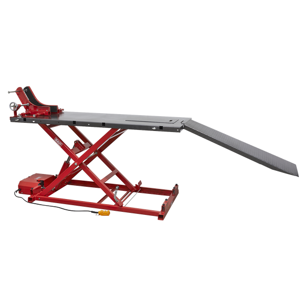 Sealey MC680E 680kg Heavy-Duty Motorcycle Lift - Electro/Hydraulic