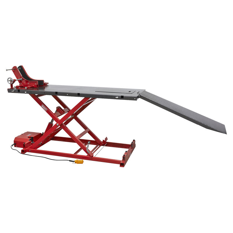 Sealey MC680E 680kg Heavy-Duty Motorcycle Lift - Electro/Hydraulic