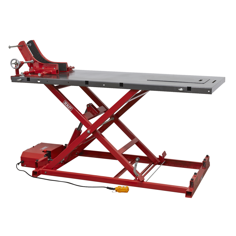Sealey MC680E 680kg Heavy-Duty Motorcycle Lift - Electro/Hydraulic