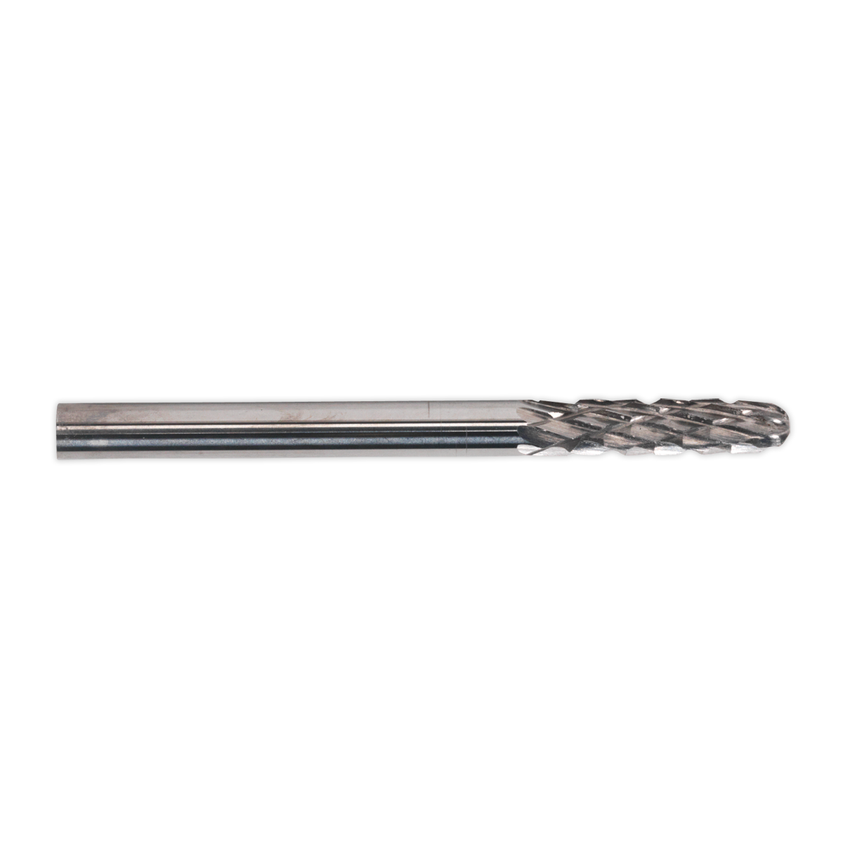 Sealey MCB002 3mm Micro Carbide Burr Ball Nose Cylinder - Pack of 3