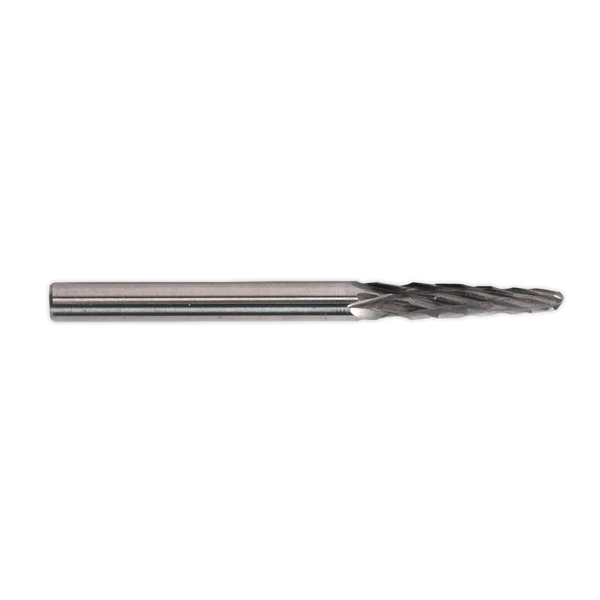 Sealey MCB004 3mm Micro Carbide Burr Ball Nose Taper - Pack of 3