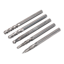 Sealey MCBSET01 5pc Micro Burr Set