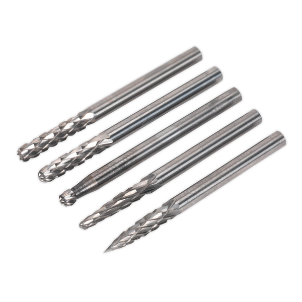 Sealey MCBSET01 5pc Micro Burr Set