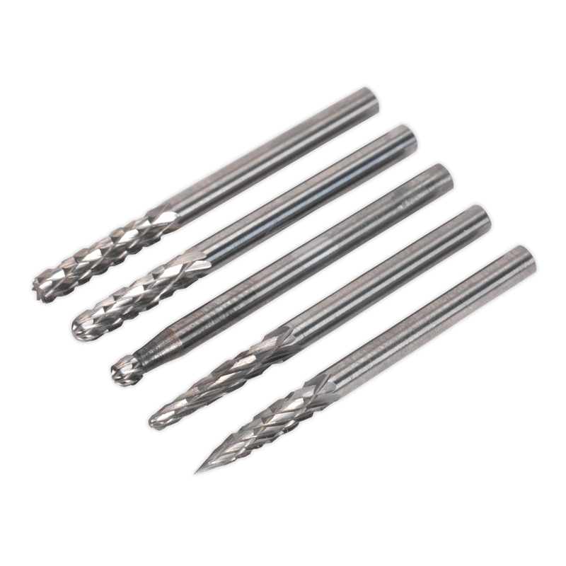 Sealey MCBSET01 5pc Micro Burr Set