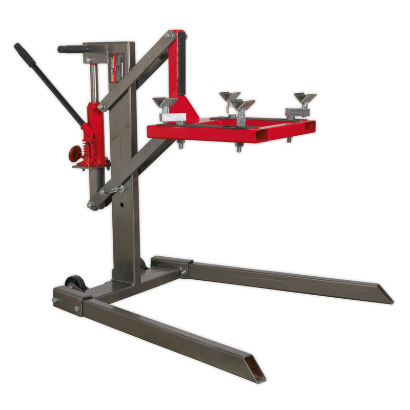 Sealey MCL500 450kg Single Post Hydraulic Motorcycle Lift