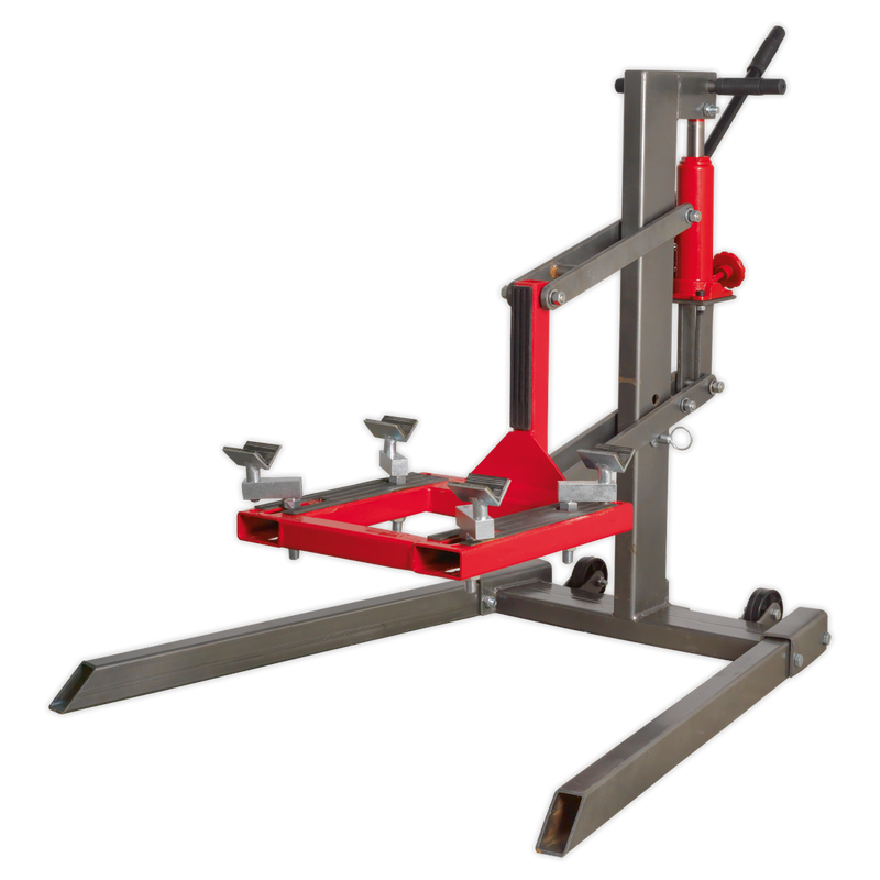 Sealey MCL500 450kg Single Post Hydraulic Motorcycle Lift