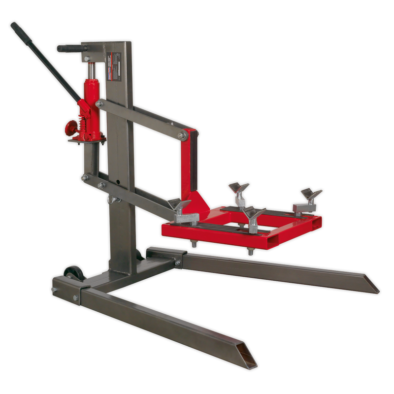 Sealey MCL500 450kg Single Post Hydraulic Motorcycle Lift
