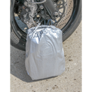 Sealey MCM Medium Motorcycle Cover 2320 x 1000 x 1350mm