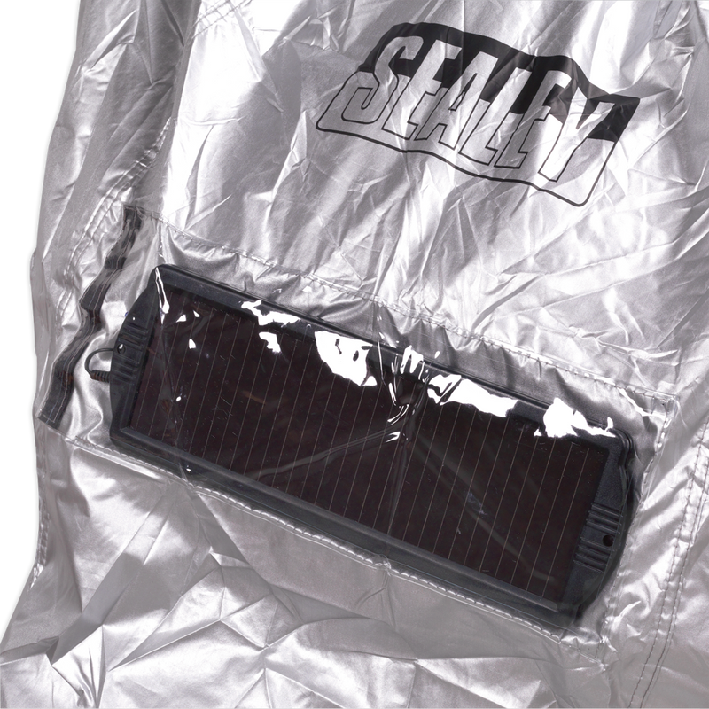 Sealey MCM Medium Motorcycle Cover 2320 x 1000 x 1350mm