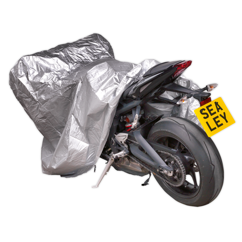 Sealey MCS Small Motorcycle Cover 1830 x 890 x 1300mm