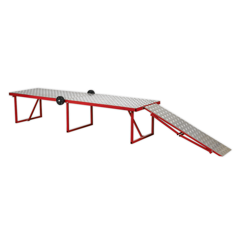 Sealey MCW360 360kg Motorcycle Portable Folding Workbench/Pit Table