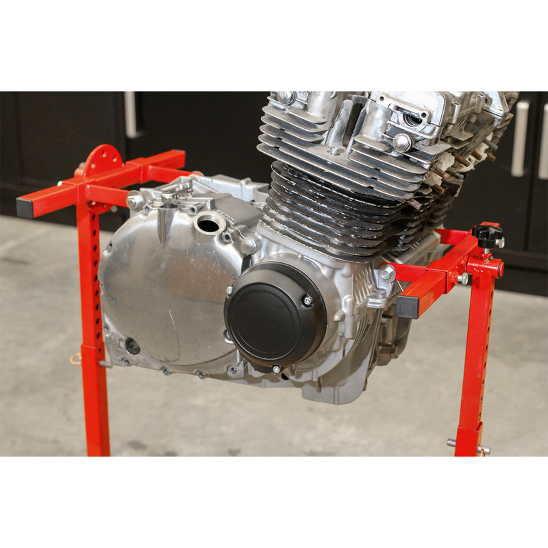 Sealey MES02 75kg Engine Rebuild Stand - Multi-Cylinder