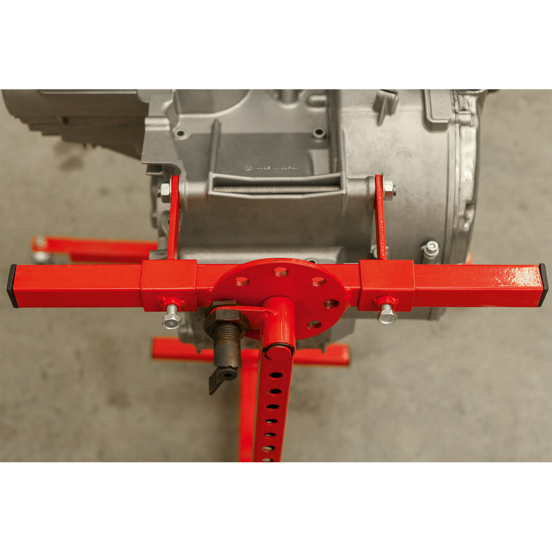 Sealey MES02 75kg Engine Rebuild Stand - Multi-Cylinder