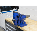 Sealey MFV150 150mm Cast Iron Multifunction Swivel Base Vice