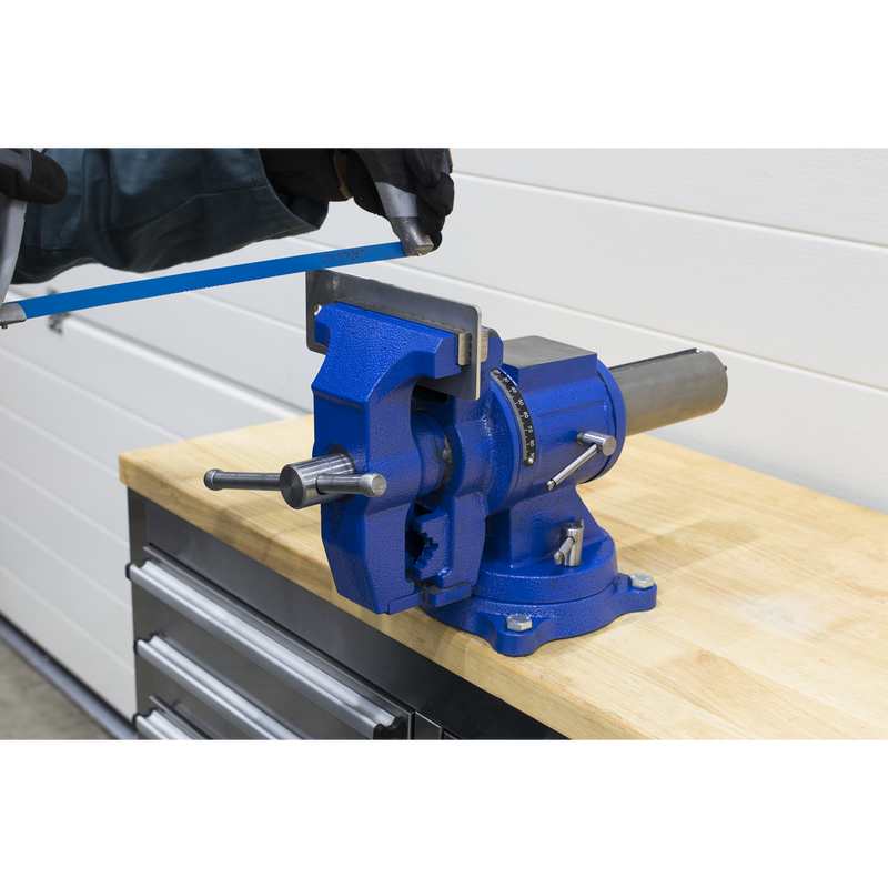 Sealey MFV150 150mm Cast Iron Multifunction Swivel Base Vice
