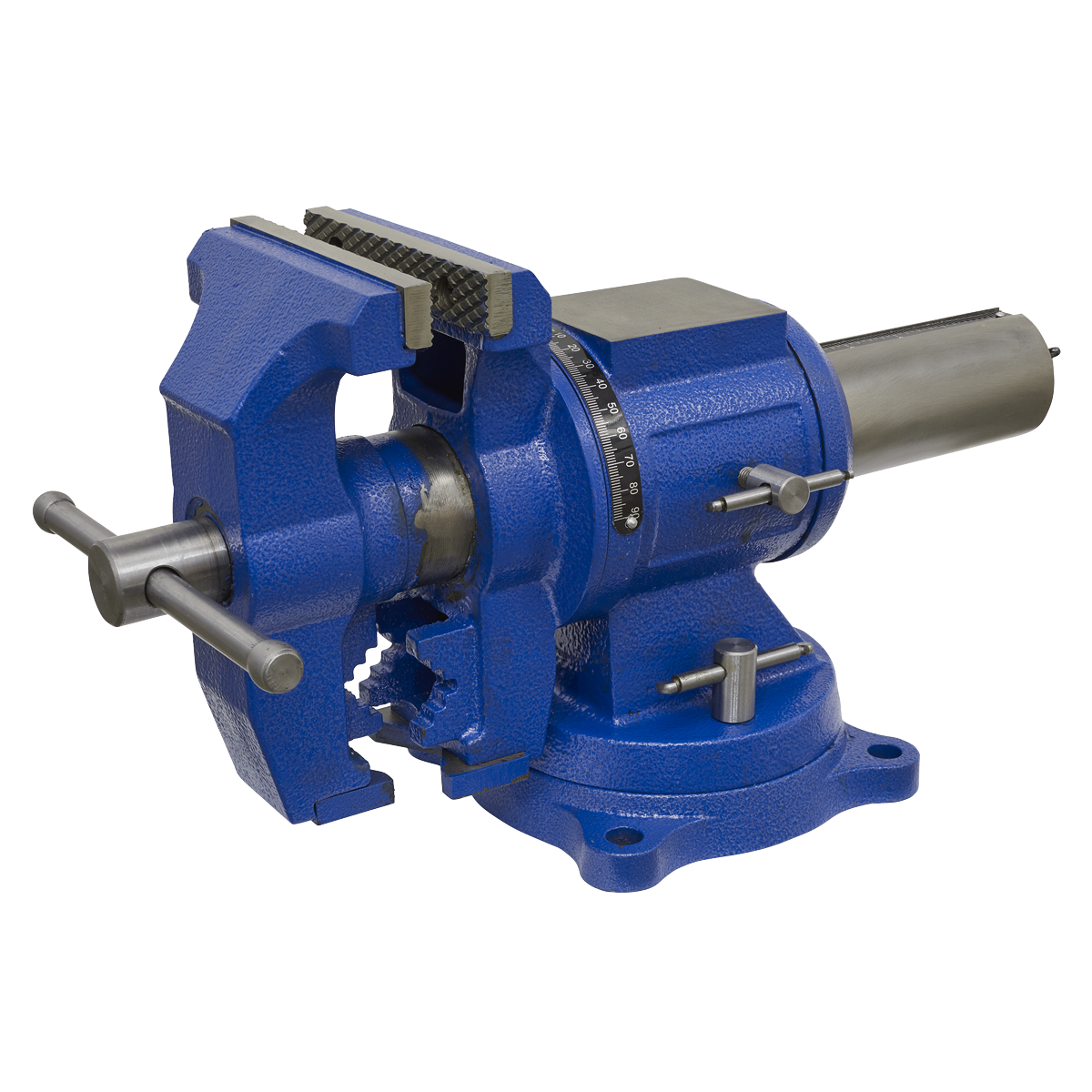 Sealey MFV150 150mm Cast Iron Multifunction Swivel Base Vice