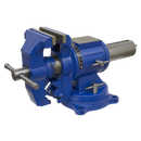 Sealey MFV150 150mm Cast Iron Multifunction Swivel Base Vice