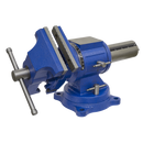 Sealey MFV150 150mm Cast Iron Multifunction Swivel Base Vice