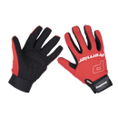 Sealey MG796L Mechanic's Gloves Padded Palm - Large Pair