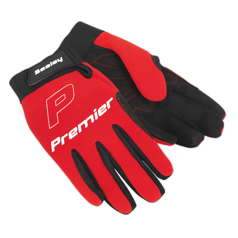 Sealey MG796XL Mechanic's Gloves Padded Palm - Extra-Large Pair