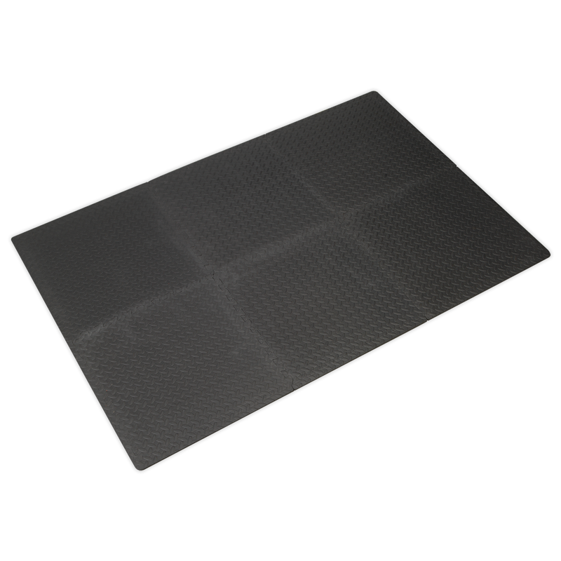 Sealey MIC1218 1200 x 1800mm Interlocking EVA Foam Workshop Mat Set