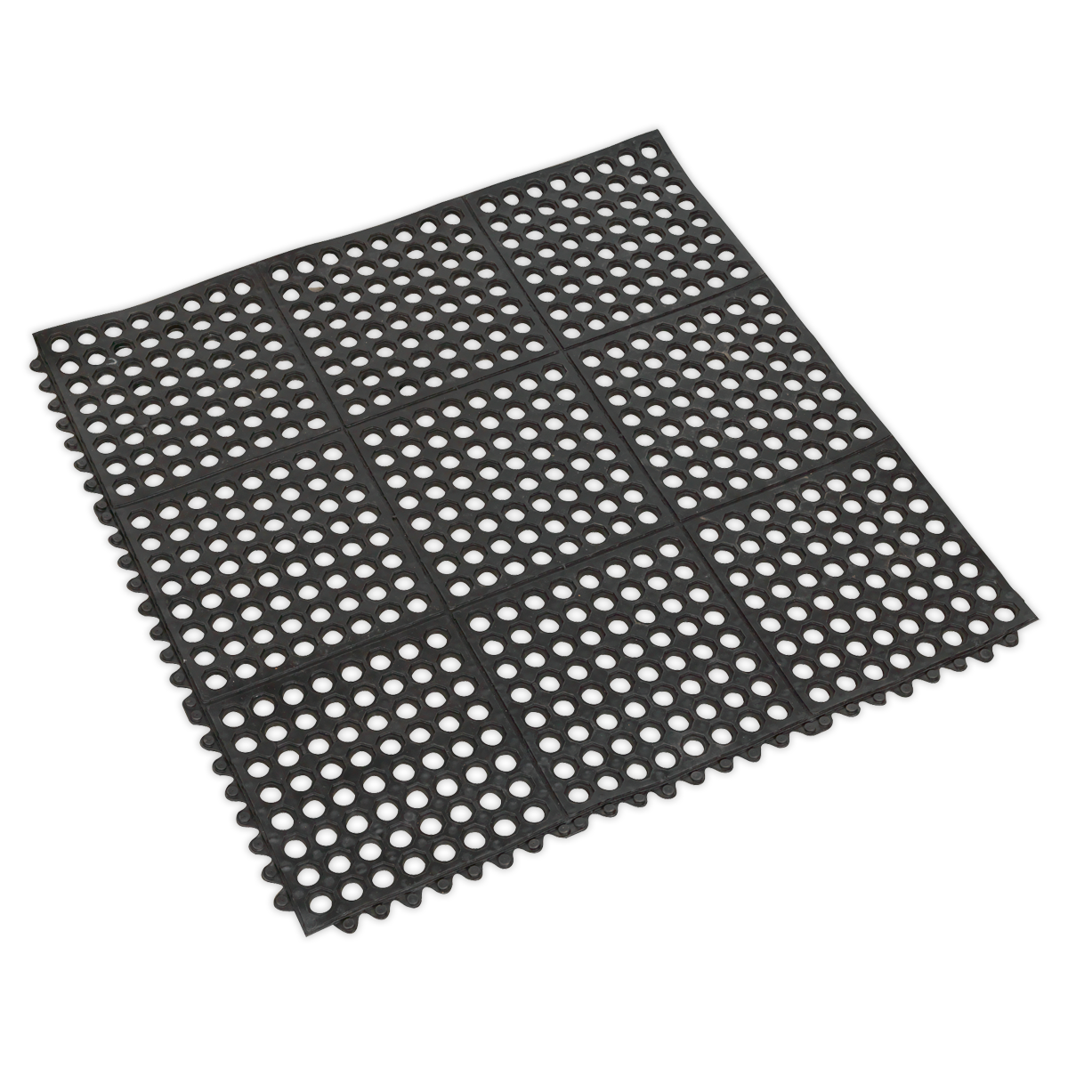 Sealey MIC9292 920 x 920mm Interlocking Anti-Fatigue Matting