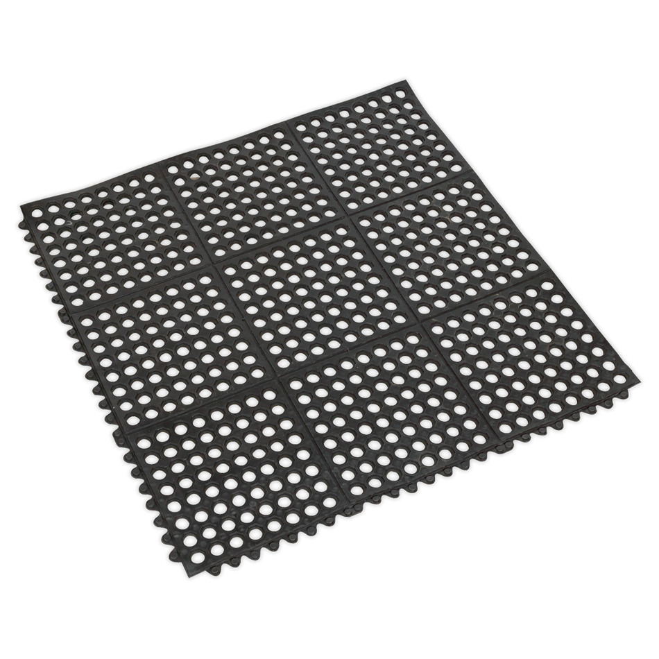 Sealey MIC9292 920 x 920mm Interlocking Anti-Fatigue Matting