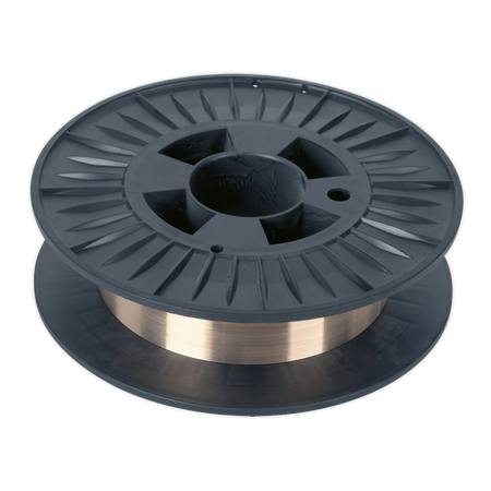Sealey MIG/4K/BW08 4kg Copper Silicone Bronze Welding Wire 0.8mm C9 Grade