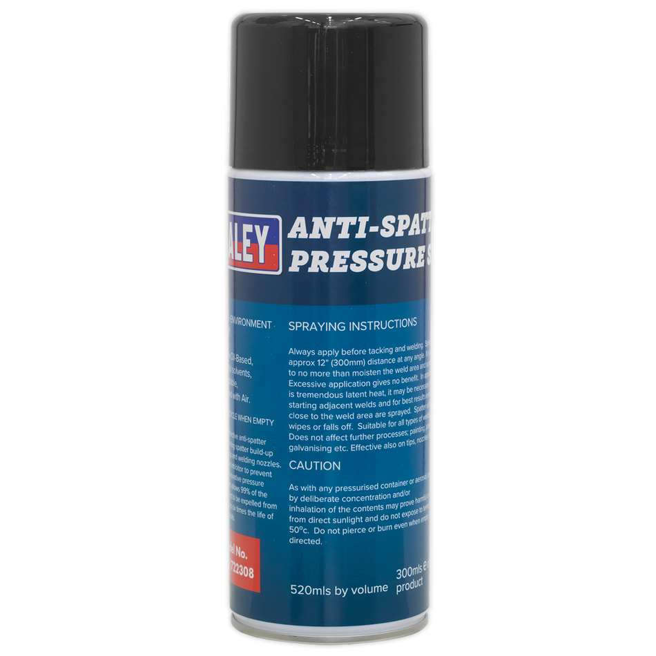 Sealey MIG/722308 300ml Anti-Spatter Pressure Spray